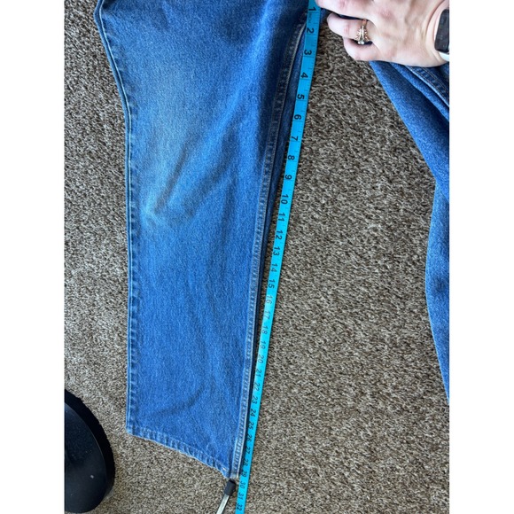 Vintage Levis 517 Orange Tab Jeans Mens 40x34 Made in USA Medium Wash Bootcut - Picture 14 of 14